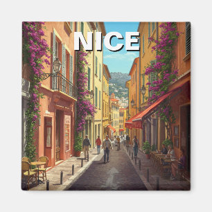 Nice France Travel Magnet