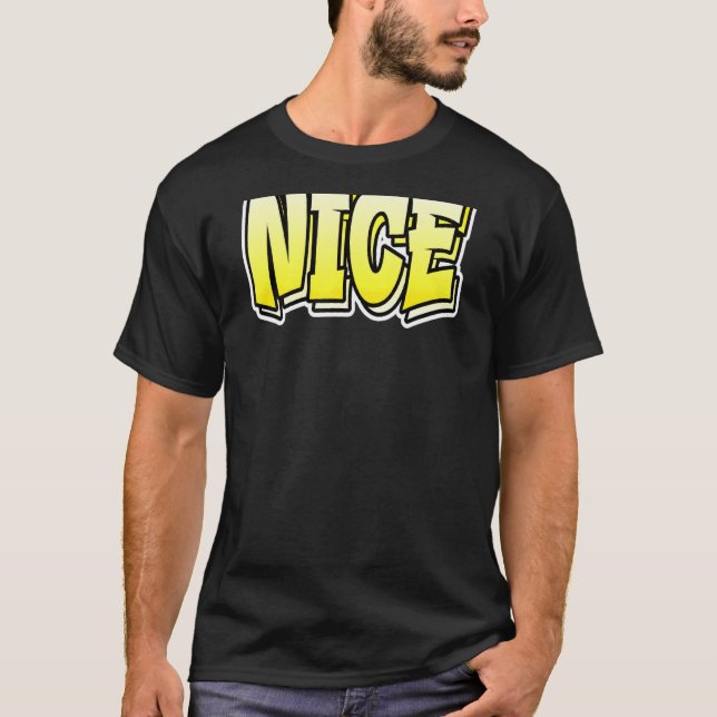 Nice Graffiti Style, der schöne Weihnachten 2 T-Shirt (Vorderseite)