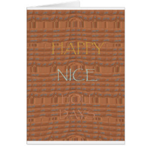 Nice Happy Kenya Red Zebra Hakuna Matata motif De