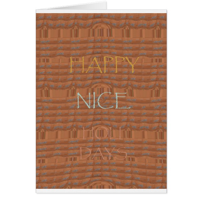 Nice Happy Kenya Red Zebra Hakuna Matata motif De (Vorne)