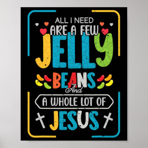 Nice Jesus Teen Fun Christlich Jelly Bean Candy Lo Poster