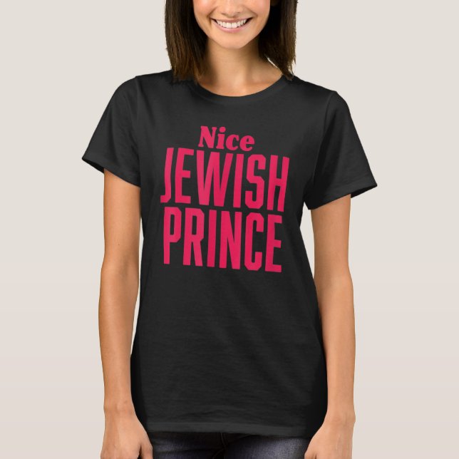 Nice jüdischer Prinz Happy Hanukkah Prince T-Shirt (Vorderseite)