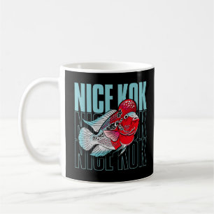 Nice Kok Funny Flower horn Cichlid Fish Keeper Kaffeetasse