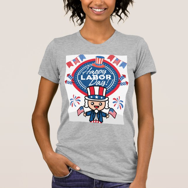 Nice labour design  T-Shirt (Vorderseite)