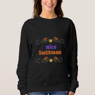 Nice Lettuce Best Chirps Hockey Erwachsenen-Crewne Sweatshirt