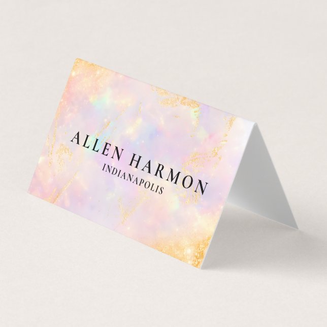 Nice Minimal Custom Family Name | 5-Minute Edit Visitenkarten (Vorderseite)