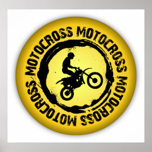 Nice Motocross Siegel 1 Poster
