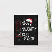 Nice Naughty B Guitar Player List Weihnachten Weih
