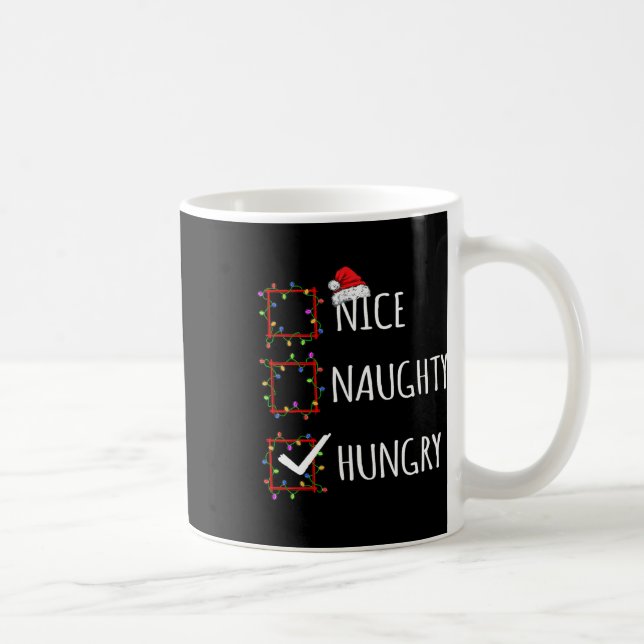 Nice Naughty Hungerfestung Weihnachtskalender Weih Kaffeetasse (Rechts)