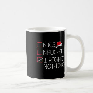 Nice Naughty I Bedret Nothing Christmas Pajama Fun Kaffeetasse