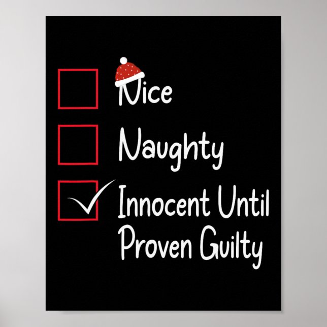 Nice naughty Innocent bis Proven Guilty 1 Poster (Vorne)