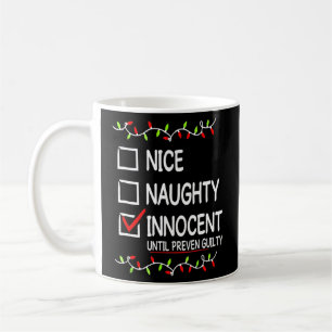 Nice Naughty Innocent bis Proven Guilty Christma Kaffeetasse