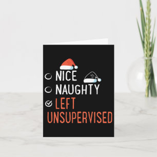 Nice Naughty Links unbeaufsichtigt Liste Christus Karte