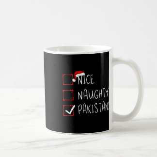 Nice Naughty Pakistani Weihnachten Pakistan Erbe Kaffeetasse