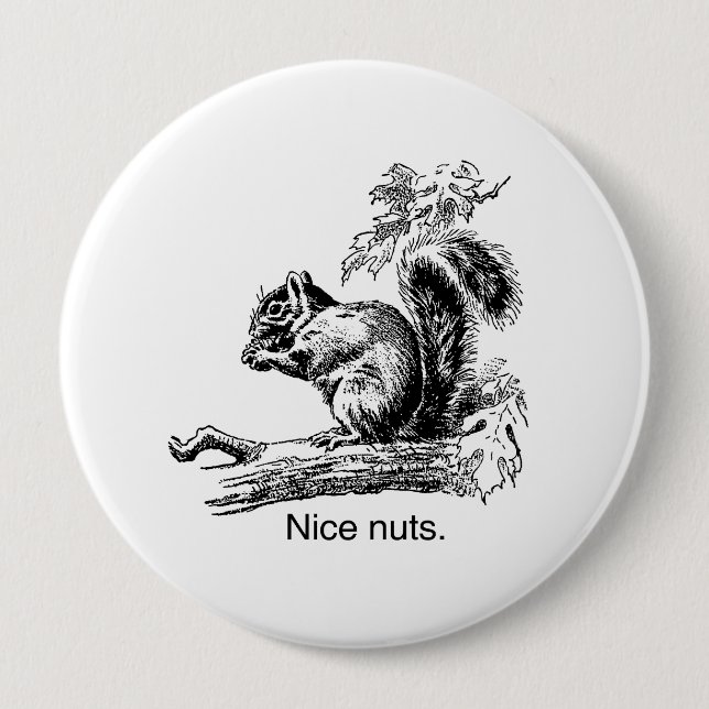 NICE NUTS -.png Button (Vorderseite)