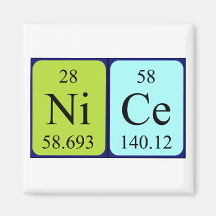 Nice Periodenmagnet Magnet