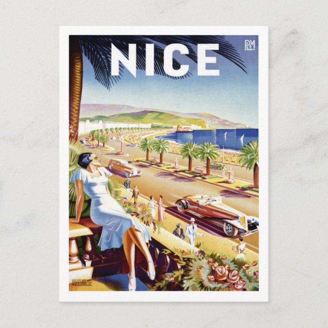 Nice Poster Post Card Postkarte (Vorderseite)