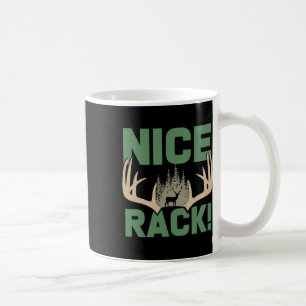 Nice Rack Antlers Deer Funny Junting Hunter Spaß Kaffeetasse