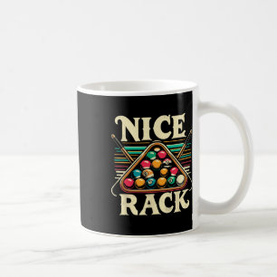 Nice Rack Pool Billiard Spieler Billard Cue Sport Kaffeetasse