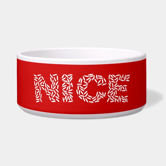 Nice Rice Napf (Vorderseite)