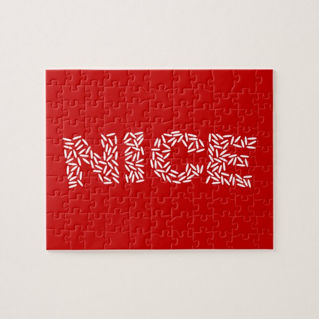 Nice Rice Puzzle (Horizontal)