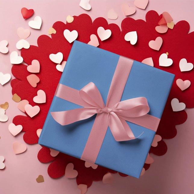 Nice Sky - Blue Wrapping Paper Roll Geschenkpapier (Von Creator hochgeladen)