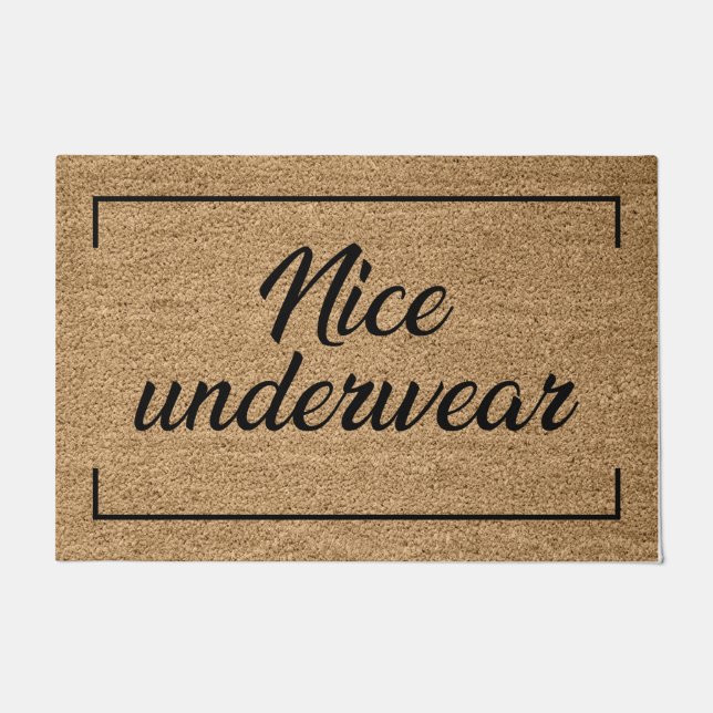 Nice Underwear Fußmatte (Vorderseite)