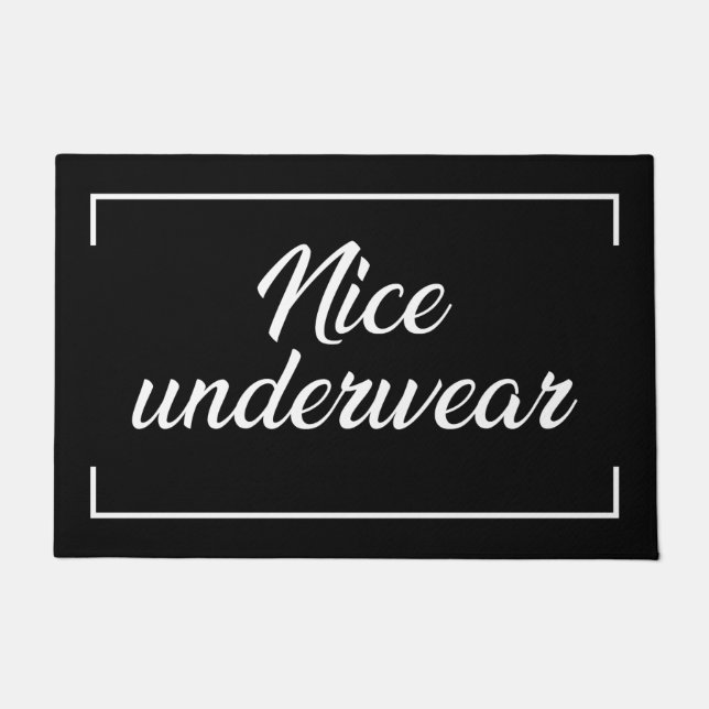 Nice Underwear Fußmatte (Vorderseite)