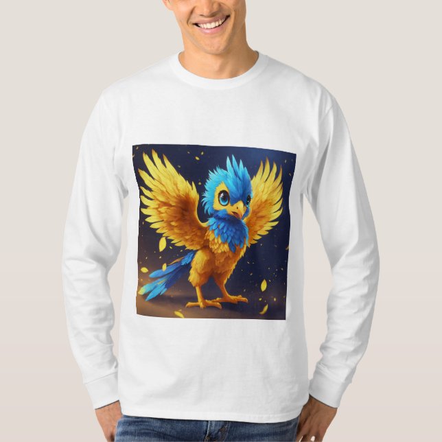Nice "Vibrant Flügel: Die Majestät des Kingfiirsh T-Shirt (Vorderseite)