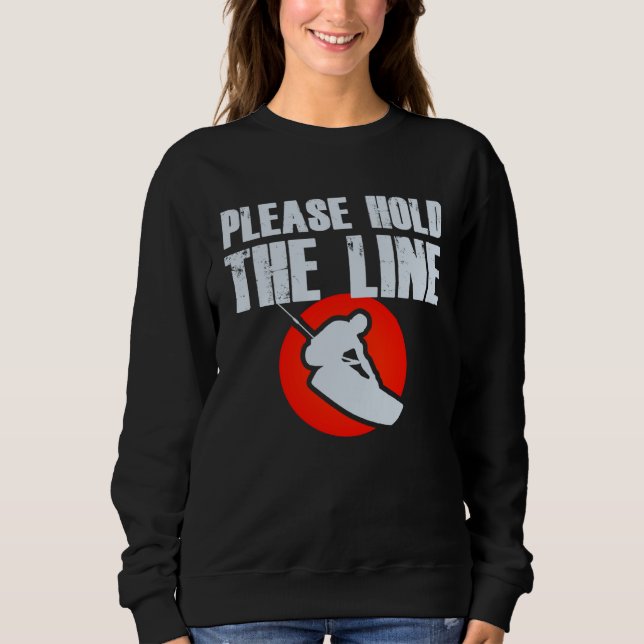 Nice wakeboard wakeboarding wake board freestyle sweatshirt (Vorderseite)