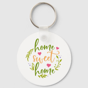 Nice Zuhause Design Zuhause Sweet Zuhause Schlüsselanhänger