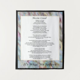 Nicene Creed Tapestry Christlich Credo Dekoration Wandteppich