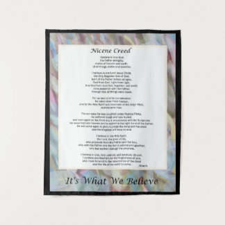 Nicene Creed Tapestry Christlich Credo Dekoration Wandteppich