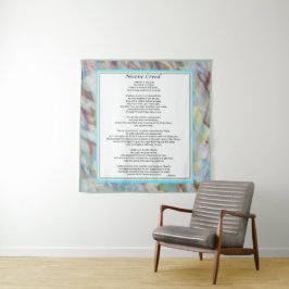 Nicene Creed Tapestry Christliches Gebet Wanddekor Wandteppich