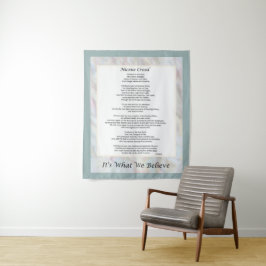 Nicene Creed Tapestry Prayer Wall Decke Wandteppich