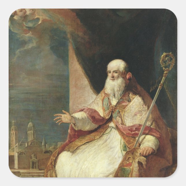 Nicetas Quadratischer Aufkleber (Vorderseite)