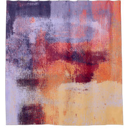 Nichinan Abstrakt Duschvorhang