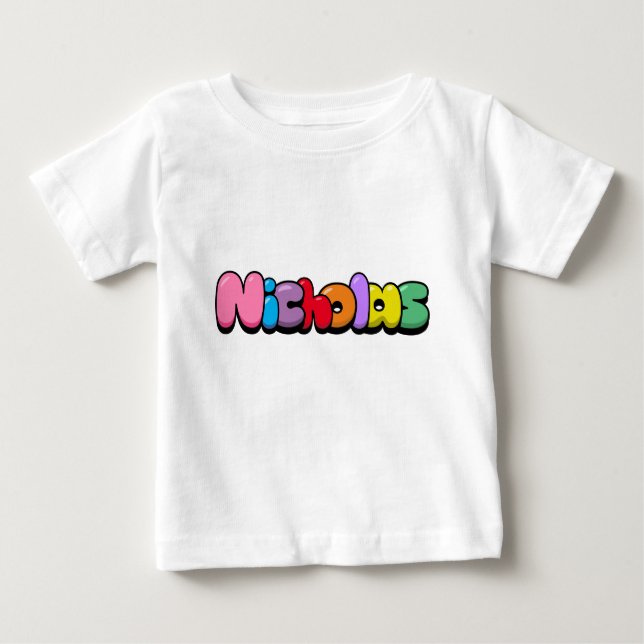 Nicholas Baby T-shirt (Vorderseite)
