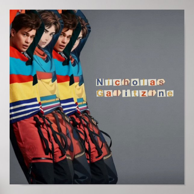 Nicholas Galitzine Poster (Vorne)