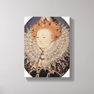 Nicholas Hilliard - Königin Elizabeth I. von Engla Leinwanddruck