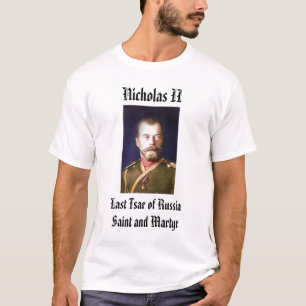 Nicholas II, Nicholas II, letzter Zar von T-Shirt