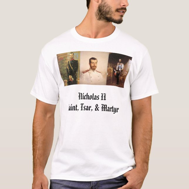 Nicholas II T-Shirt (Vorderseite)