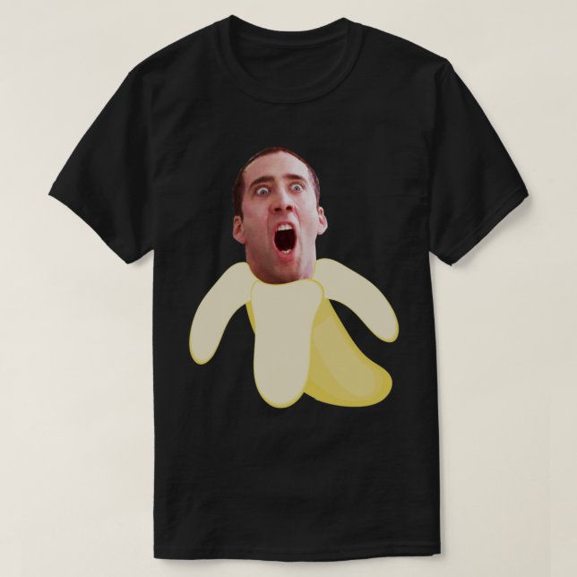 Nicholas-Käfigbanane T-Shirt (Design vorne)