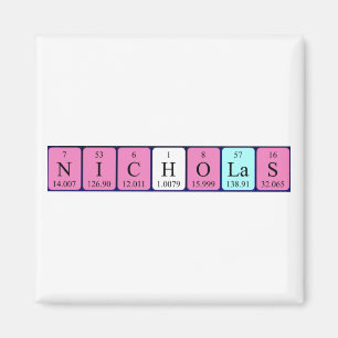 Nicholas Periodenmagnet Magnet