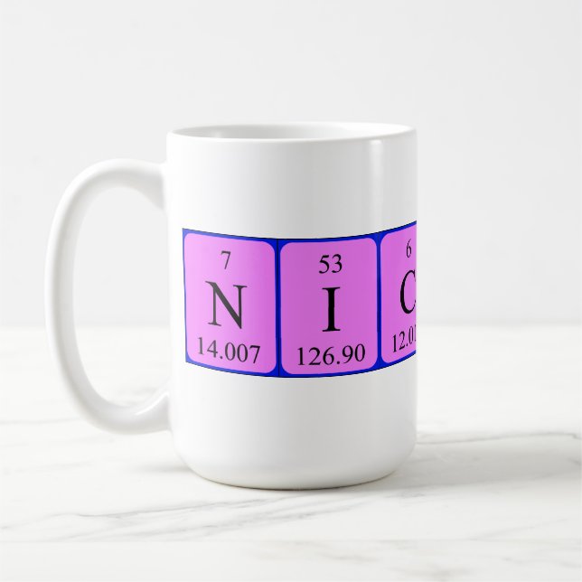 Nicholas Periodenname Tasse (Links)