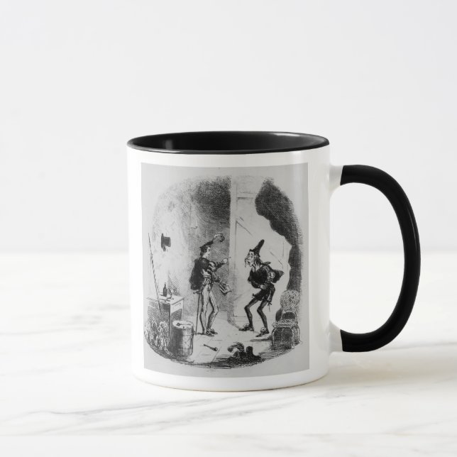 Nicholas weist Smike in der Kunst des Schauspiels Tasse (Rechts)