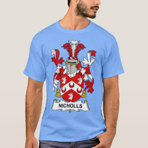 Nicholls Coat of Arms Familienwappen T-Shirt