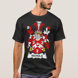 Nichols Coat of Arms Familienwappen T-Shirt