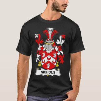 Nichols Coat of Arms Familienwappen T-Shirt