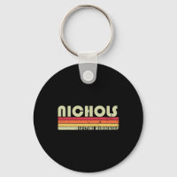 Nichols Surname Funny Retro Vintager 80er 90er Geb